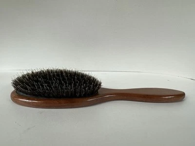 Air-Cushioned Wood Paddle Brush with 100% Boar Bristle - Lightweight & Durable - Image 1 of 4