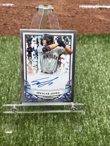 2024 Bowman Sterling Spencer Jones Prospect Auto #PA-SJ Yankees - Picture 1 of 4