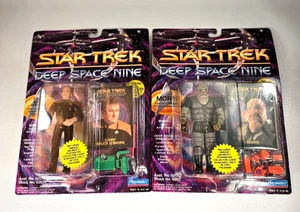 Playmates Star Trek DS9 Action Figuren 2 Stück: Morn & Miles Obrien 1993 - Bild 1 von 5