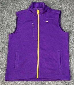 Raro Chaleco Perlis Crawfish Nueva Orleans Lana Púrpura Amarillo Para Hombre Talla Grande - Imagen 1 de 9
