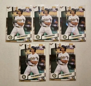 Tyler Soderstrom 5 Rookie Card Lot RC’s Oakland A’s 2024 🔥🔥Topps Big League - Picture 1 of 2
