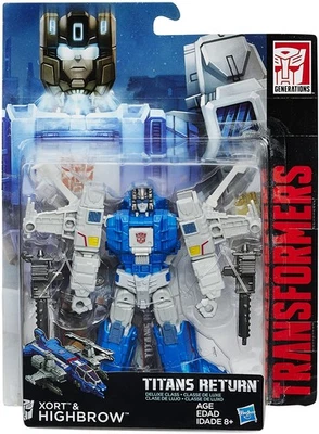 Deluxe Highbrow and Xort | Transformers Generations Titans Return Hasbro - Image 1 of 4