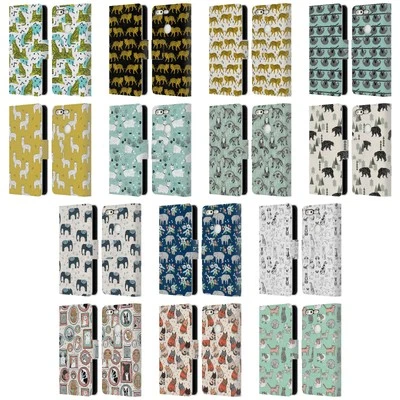 OFFICIAL ANDREA LAUREN DESIGN ANIMALS LEATHER BOOK WALLET CASE FOR GOOGLE PHONES - Image 1 of 4