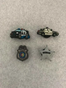 POLIZEI JIBBITZ SHERIFFS ABZEICHEN JIBBITZ POLICE BADGE JIBBITZ POLIZEIAUTO JIBBITZ - Bild 1 von 5