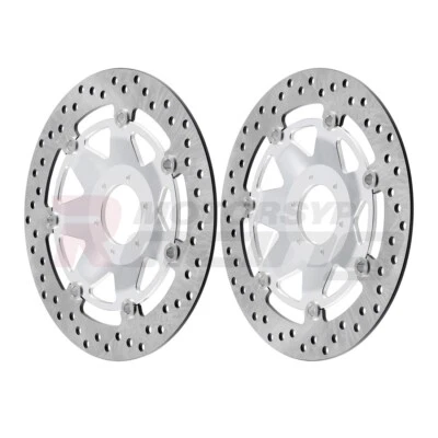 2x Repuesto de rotor de placa de freno de disco delantero para Honda GL1800 Goldwing 2001-2015 Foto 1 de 4