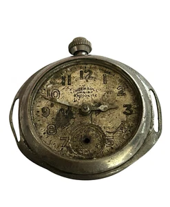 Reloj Pulsera Ingersoll De Colección Radiolite Lug Trinchera Militar Primera Guerra Mundial Para Piezas Cara Abierta - Imagen 1 de 3
