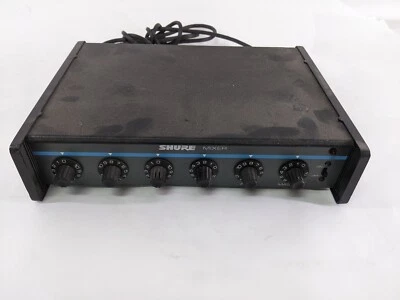 Shure SCM268 4 Channel Microphone Mixer - Image 1 of 3
