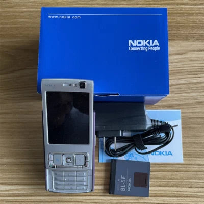Pristine Condition Nokia N95 - purple (Unlocked) Smartphone + Warranty - Image 1 of 4