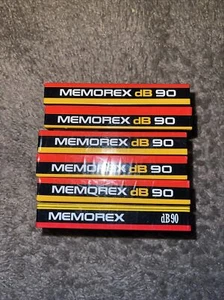 Memorex dB Series Blank Audio Cassette Tapes Normal Position 5 Pack 90 Minutes - Picture 1 of 3
