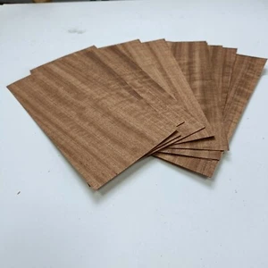 Acacia Wood Veneer Sheet,20cm×30cm,10PCS One Pack,Pure Wood 0.5mm for Marquetry - Picture 1 of 7