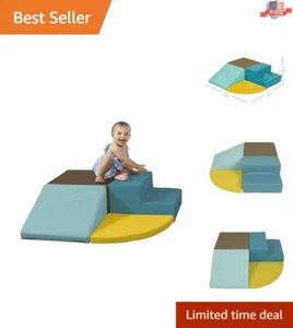 Soft Foam Toddler Playtime Corner Climber Set for Safe Indoor Adventures - Picture 1 of 11