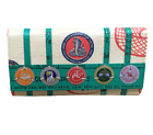 Soda Pop Serpent Recycled Clutch with Vintage Bottle Tops Fair Trade Cambodia