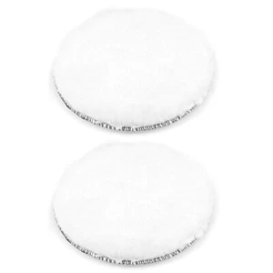 6" Tampon à polir en laine Crochet roue polissage 2 Pcs - Picture 1 of 6