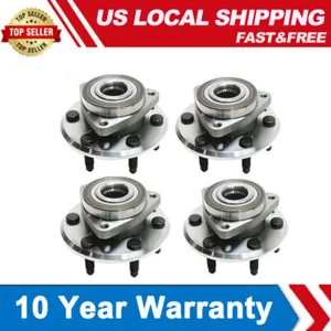 (4) Front and Rear Wheel Bearing Hub For 2011 Saab 9-4x 2010-2016 Cadillac Srx - Picture 1 of 7