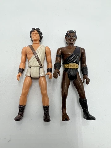Vintage MGM Clash Of The Titans Action Figures Calibos Perseus 1980 Cover