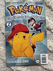 Pokemon The Electric Tale of Pikachu #2 Viz Comics Manga 1999, 4ème impression