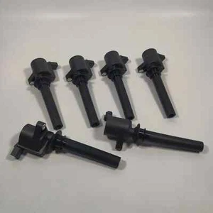 FAERSI Pack of 6 Ignition Coil for Ford Mazda 18LZ-12029-AA, DG513, DG500 - Picture 1 of 4