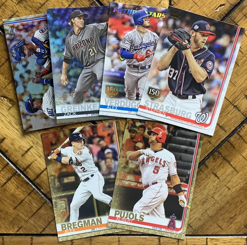 2019 Topps Series 2 *YOU PICK* Rainbow Foil Gold 150th Anniversary Stamp ++ - Image 1 of 1