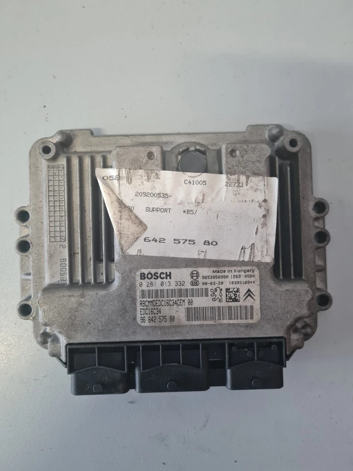 Centralina motore PSA Bosch 0281013332 EDC16C34 (16) - Immagine 1 di 1