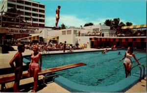 The Sea Gull Hotel Poolside Cabana Club On The Ocean at 21st Street Miami Beach - Picture 1 of 2