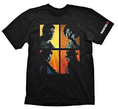 GAYA ENTERTAINMENT Mafia 3 T-Shirt Portraits, XL