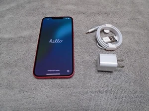 Apple iPhone 14, 128gb, Red, Carrier Unlocked, Good Condition!!! - Afbeelding 1 van 14