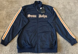 Vintage Y2K Sean John Track Jacket Mens Large Long Sleeve Rare With Hang Tag - Picture 1 of 7