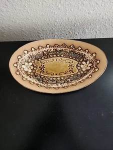 Vintage Keil Keramik Deko Süßigkeiten Schmuck Schale Schüssel Brandon Florida 1982 - Bild 1 von 8