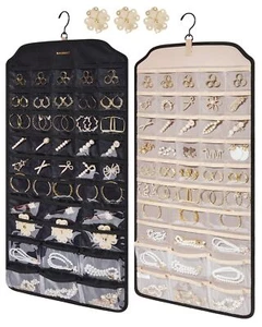 BAGSMART Hanging Jewelry Organizer, Jewelry Holder Organizer Accessories Orga... - Picture 1 of 7
