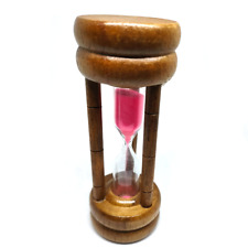 3 Minutes Retro Sand Glass  antique Timer Wooden for kids office games kitchen