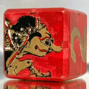 Moving Mastery: Quest for Perfect Move - Backgammon Double Cube 36 mm - Imagen 1 de 9