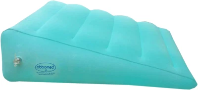 Almohada de cuña inflable Obbomed HR-7510, superficie de terciopelo, cama portátil, patas para la cabeza Foto 1 de 4