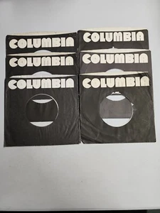 45 RPM 7" RECORD SLEEVES CO. SLEEVE 6 PACK SEE PHOTOS -  Columbia (SLV47)3 - Imagen 1 de 2