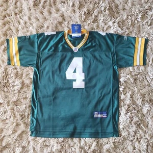Brett Favre "On Field" NEW Reebok Green Bay Packers Jersey 2002-2003 Mens 52 - Picture 1 of 8