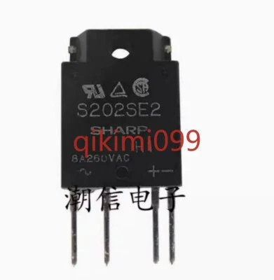 1 PCS NEW SHARP S202SE2 inline four pin 8A 260VAC solid-state relay - Image 1 of 2
