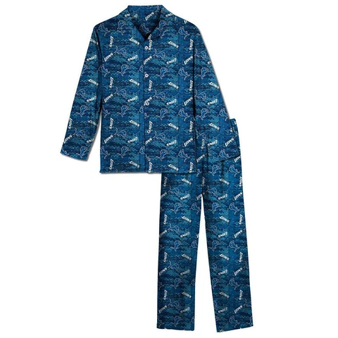 Detroit Lions NFL Youth Boys 2-Piece Pajama Set Size Small (6-7) - NWT Cover