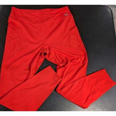 Duluth Women's Leggings Size Large Red Alaskan Hardgear Active ATHLETIC Pants - Image 1 of 4