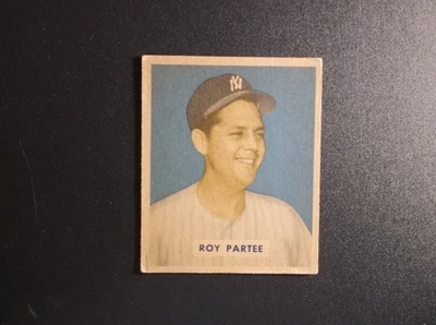 1949 Bowman Gum Baseball Roy Partee Card # 149 - Image 1 of 2