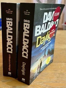 David Baldacci Books Bundle 2 Atlee Pine Series Crime Thriller Suspense Novels - Foto 1 di 5