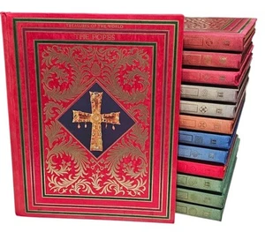 RARE Treasures of the World Stonehenge Press, 13 Volumes Fine Binding incl. Pope - Picture 1 of 9