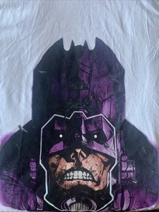 T-shirt nuova senza etichette CVLA x Marvel Galactus testa grande bianca grafica taglia M - Foto 1 di 5
