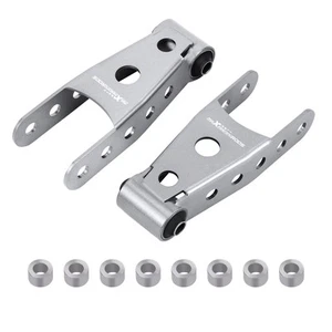 Rear 2-3" Lowering Drop Shackle Kit for Chevrolet Silverado 1500 2007-2018 - Picture 1 of 12