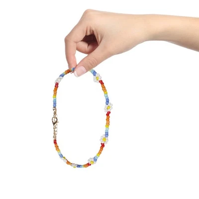  Halsketten Für Frauen Damen Handgefertigte Perlenkette Perlenhalskette - Bild 1 von 4