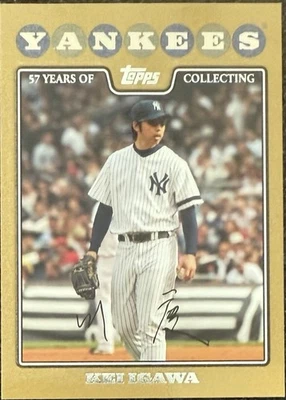 2008 Topps Gold Border #0513/2008 - Kei Igawa #188 - New York Yankees - Image 1 of 2