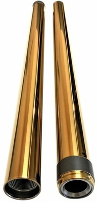 Pro-One Performance Fork Tube - Gold - 41mm - 22.25in. Motorcycle Street 105420G - Image 1 of 4