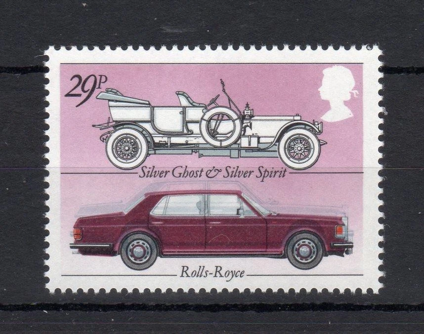 29p CARS UNMOUNTED MINT + COLOUR SHIFT - Image 1 of 1