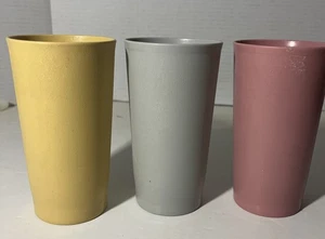 Set of 3 Vintage Tupperware 873 Tumblers 12 oz Cups - Bild 1 von 8