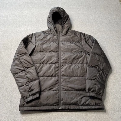 Chaqueta Eddie Bauer Para Hombre Grande EB 650 Plumón de Ganso Puffer Cremallera Completa Exterior Con Capucha Foto 1 de 4
