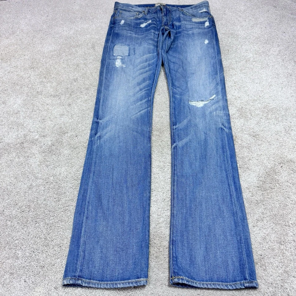Prps Heirloom Jeans Distressed Blue Straight Leg Pockets Women’s Size 28 - Image 1 of 4