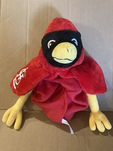 St. Louis Cardinals MLB Plush Hat SGA Stadium Give Away 4/21/24 Logo Fred Bird - Picture 1 of 2